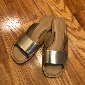 Banana Republic Sandals Gold Size 8